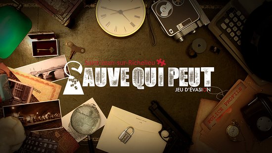 Sauve qui peut, jeux d'évasion - Affiche